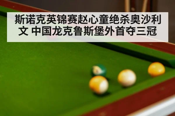 snooker match close up